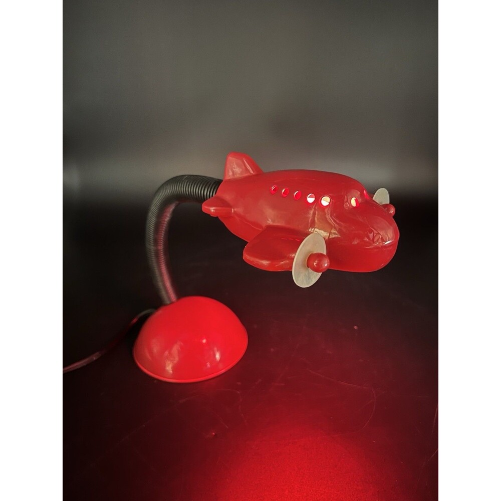 2001 Target Red Airplane Lamp